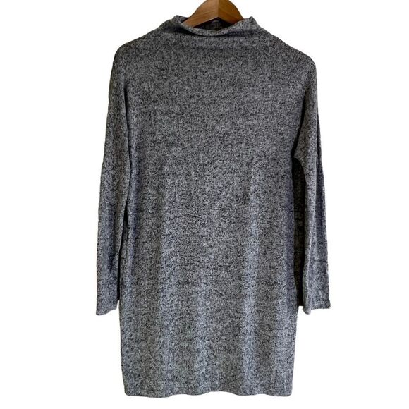 Antistar Grey Faux Turtle Neck Sweater Dress Size Small - Picture 1 of 4